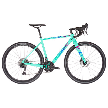 Bicicletta da Ciclocross BIANCHI ZOLDER PRO DISC Shimano GRX 30/46 Denti Verde 2021 0